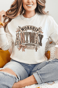 Worship Anyway Comfort Colors Heavyweight Long T-Shirt product image 1