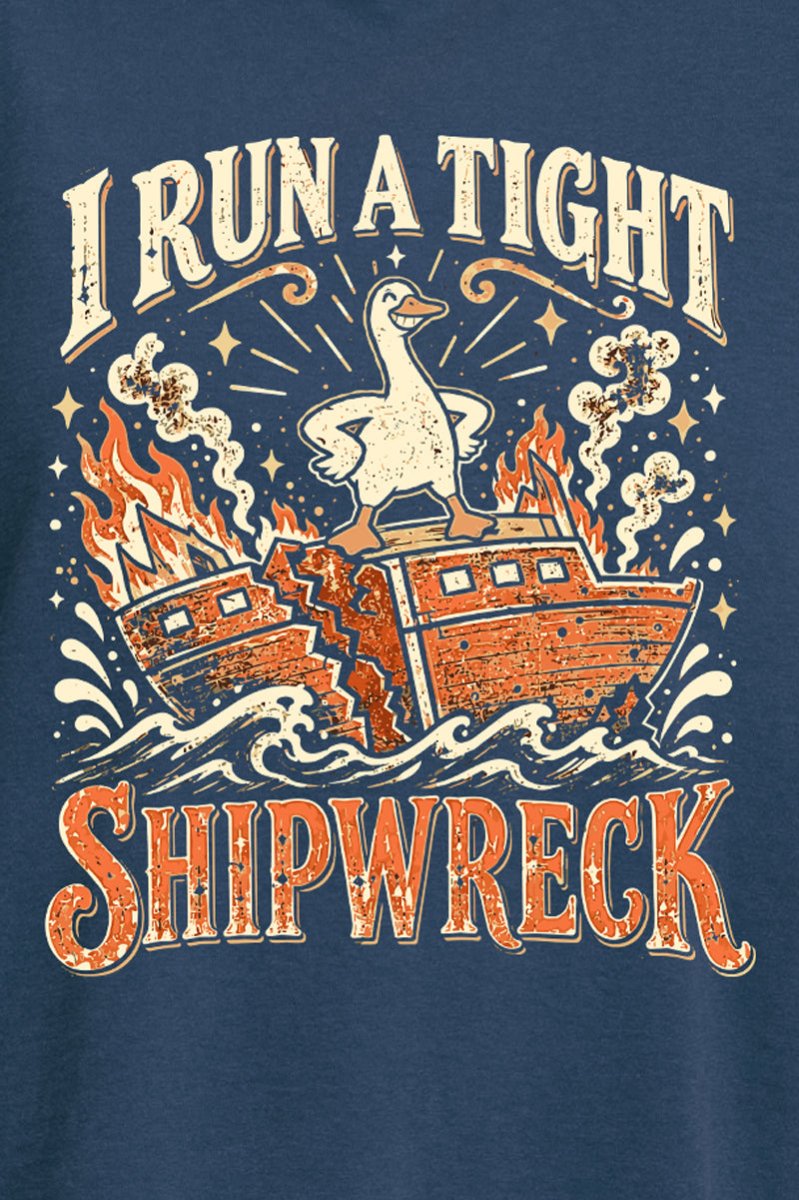 Tight Shipwreck Goose Comfort Colors Heavyweight Long product image 2