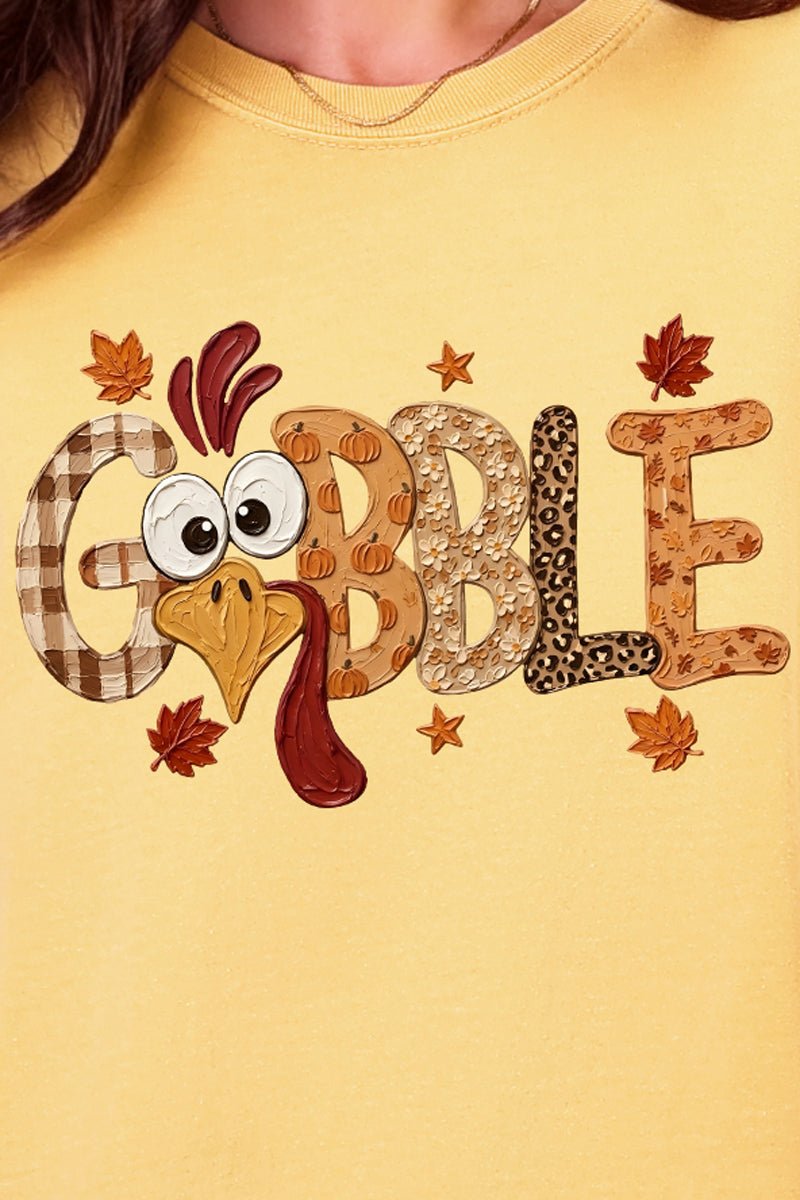 Gobble Season Comfort Colors Heavyweight Long T-Shirt product image 2