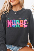 Nurse Energy Comfort Colors Heavyweight Long T-Shirt product image 1