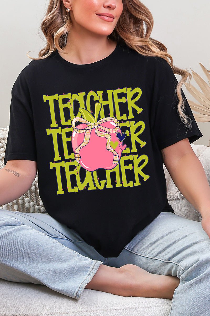 Apple For The Teacher Softstyle Adult T-Shirt product image 1