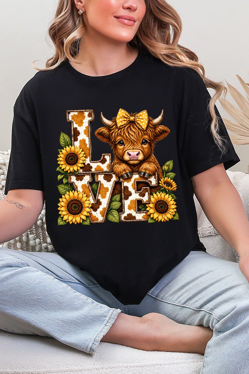 Little Highland Love Softstyle Adult T-Shirt product image 3