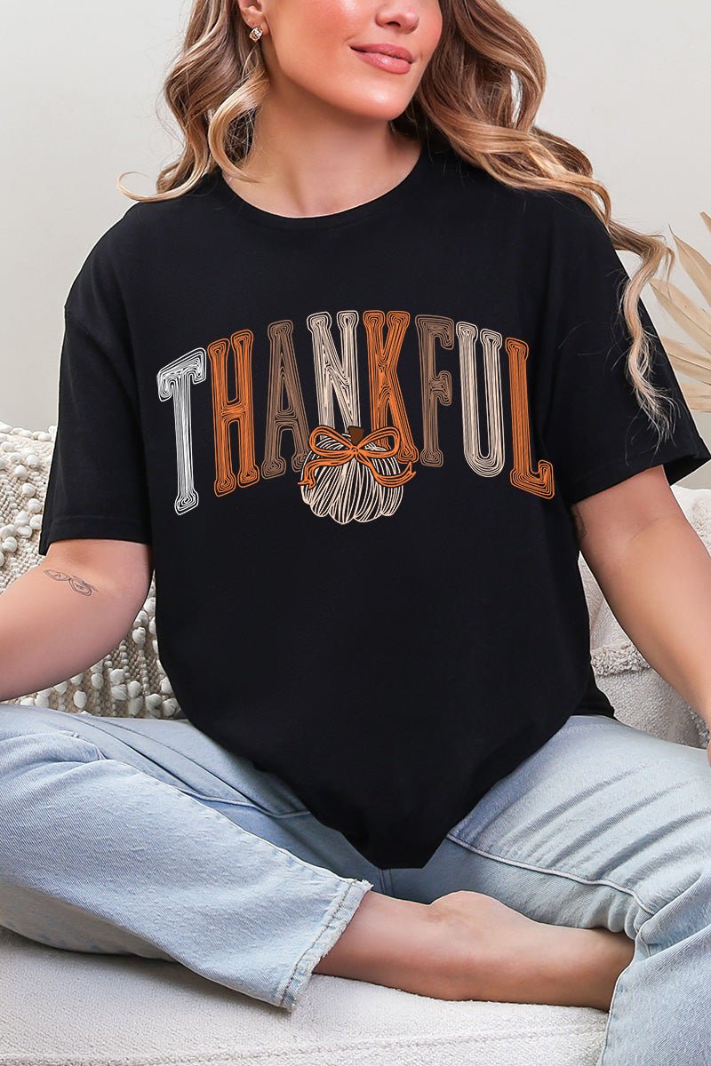 Thankful Sketch Softstyle Adult T-Shirt product image 3