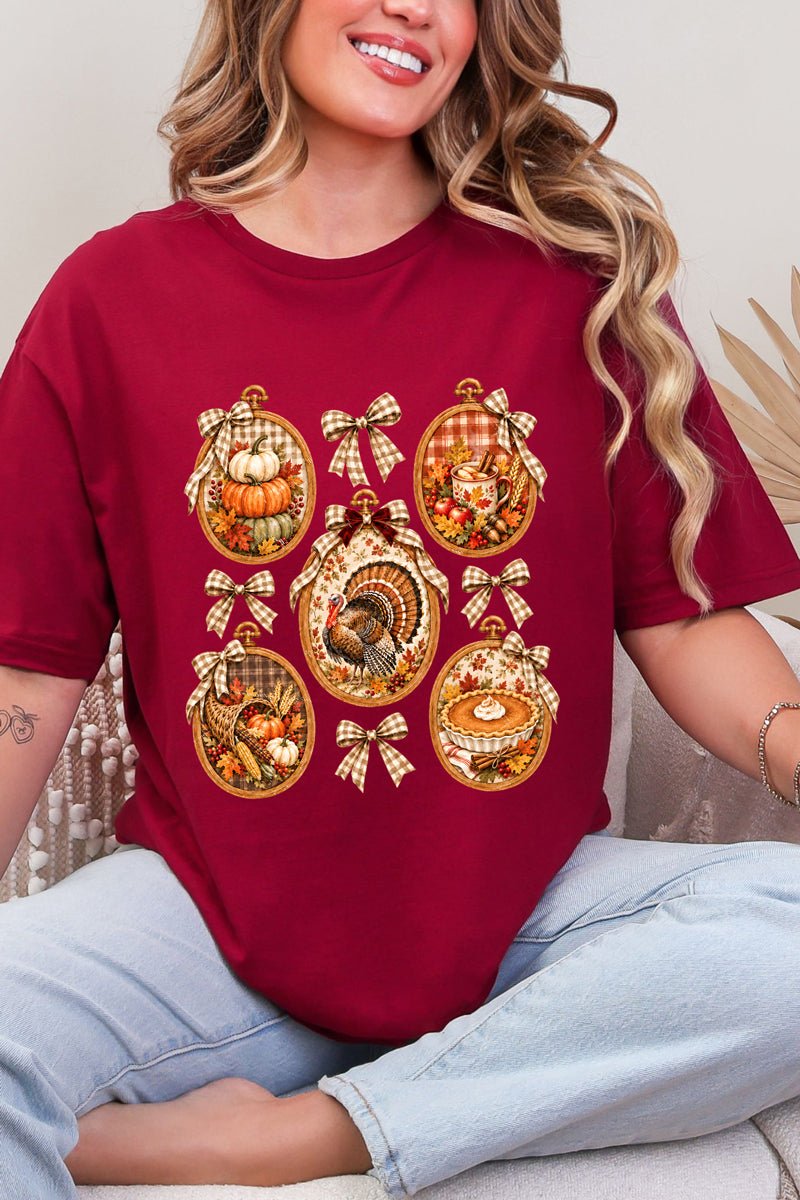Thanksgiving Portraits Softstyle Adult T-Shirt product image 3