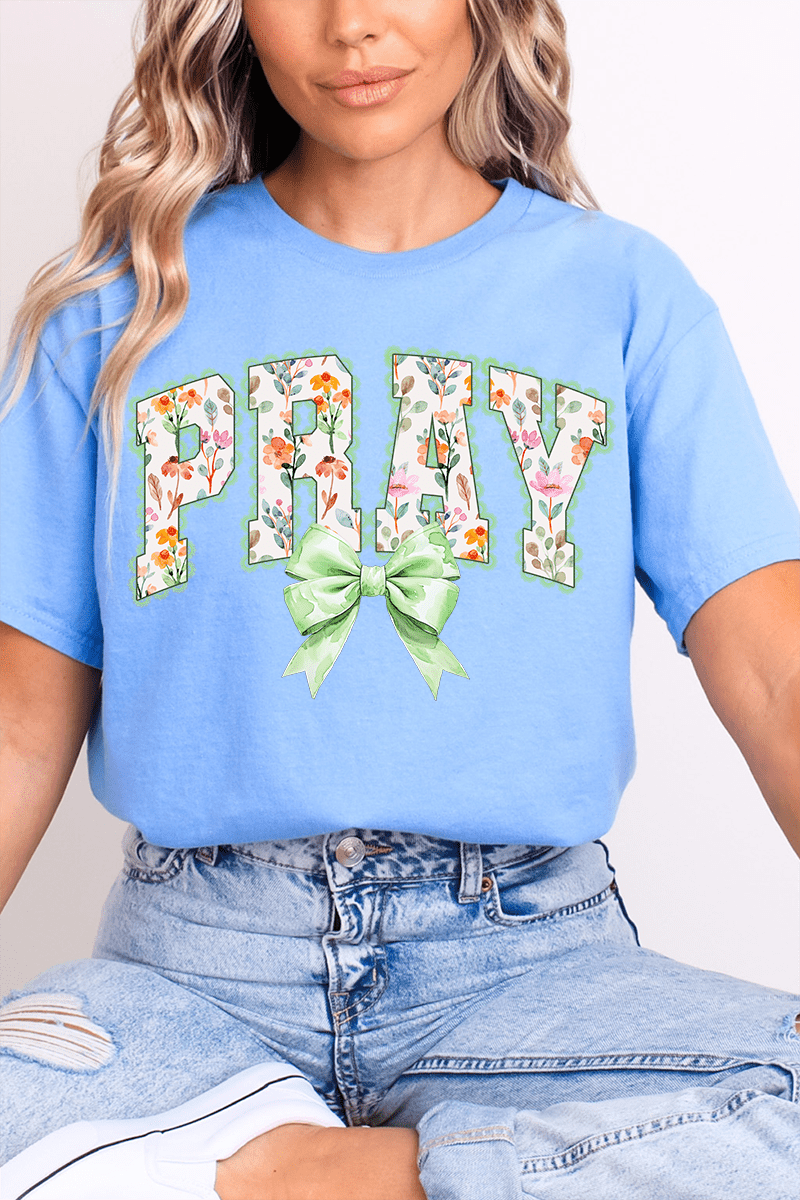 Watercolor Petaled Pray Softstyle Adult T-Shirt product image 4
