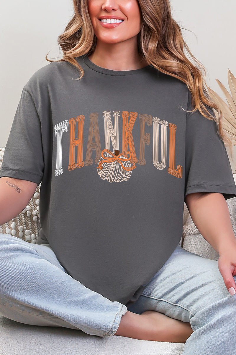 Thankful Sketch Softstyle Adult T-Shirt product image 4
