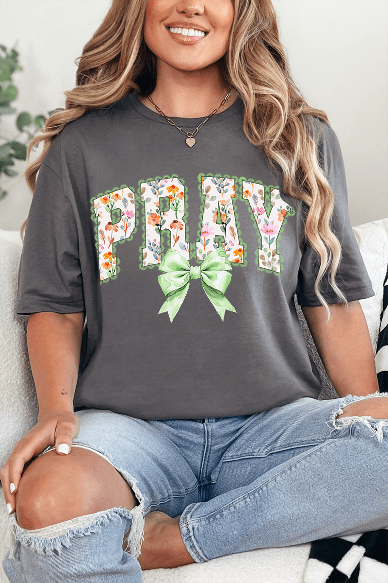 Watercolor Petaled Pray Softstyle Adult T-Shirt product image 5