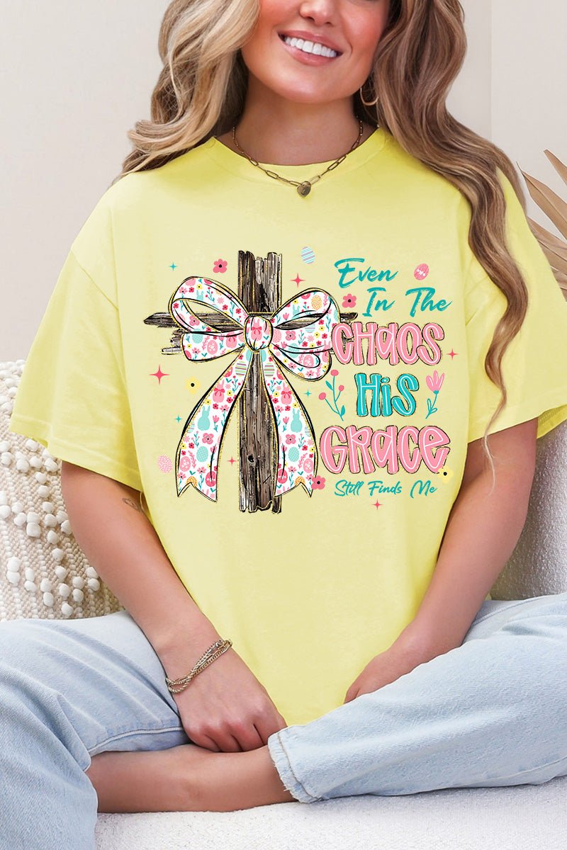 In The Chaos Coquette Cross Softstyle Adult T-Shirt product image 1