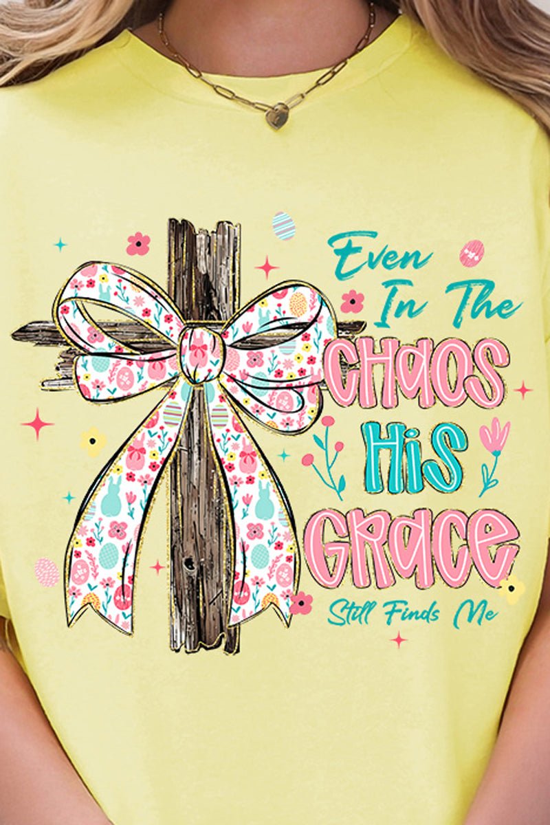 In The Chaos Coquette Cross Softstyle Adult T-Shirt product image 2