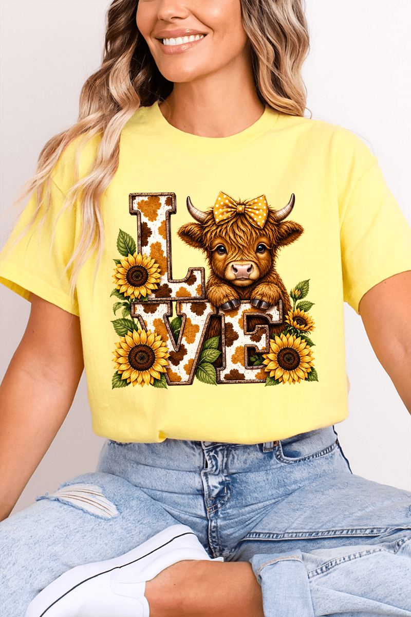 Little Highland Love Softstyle Adult T-Shirt product image 1
