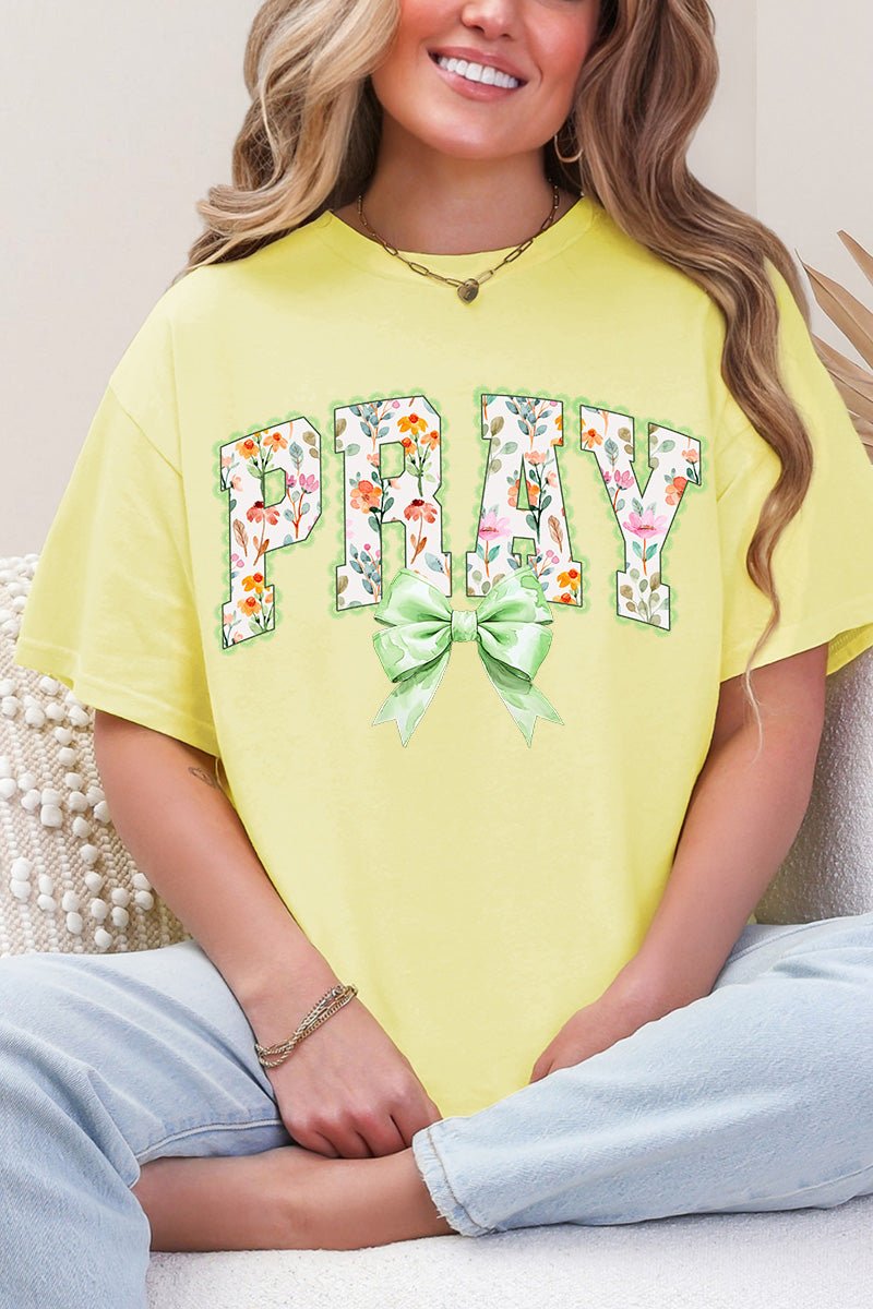 Watercolor Petaled Pray Softstyle Adult T-Shirt product image 1