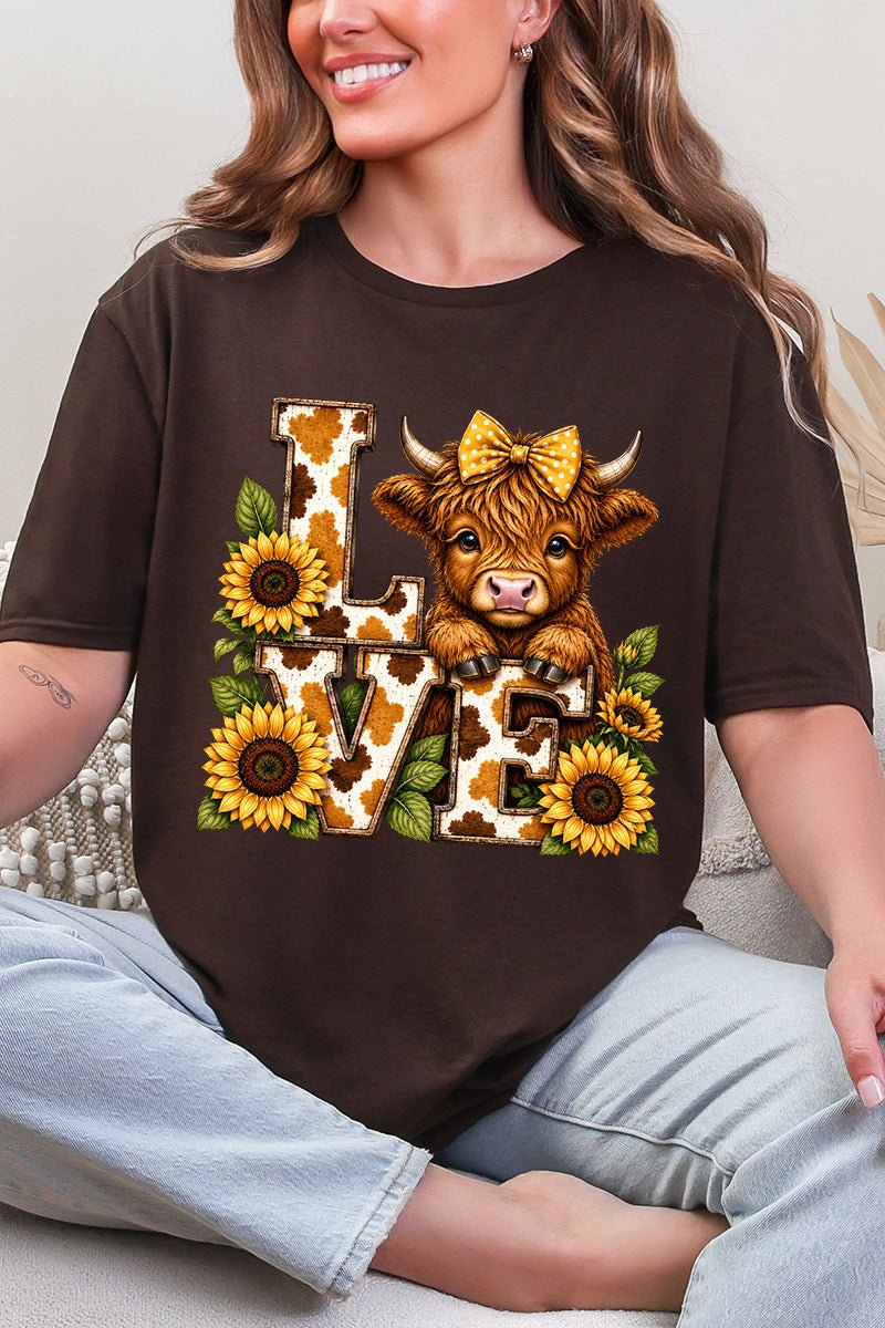 Little Highland Love Softstyle Adult T-Shirt product image 5