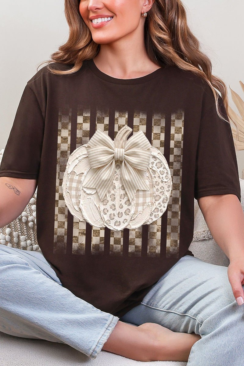 Painted Pumpkin Latte Softstyle Adult T-Shirt product image 5