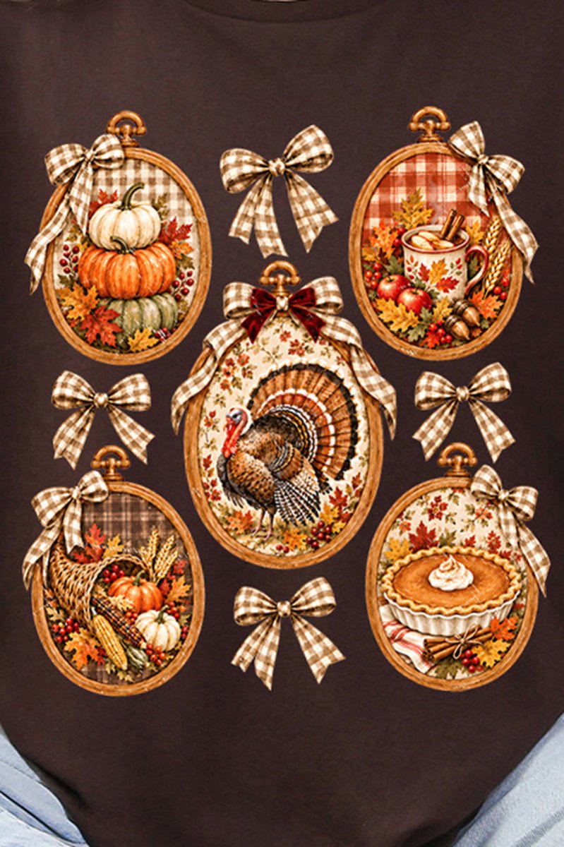 Thanksgiving Portraits Softstyle Adult T-Shirt product image 2