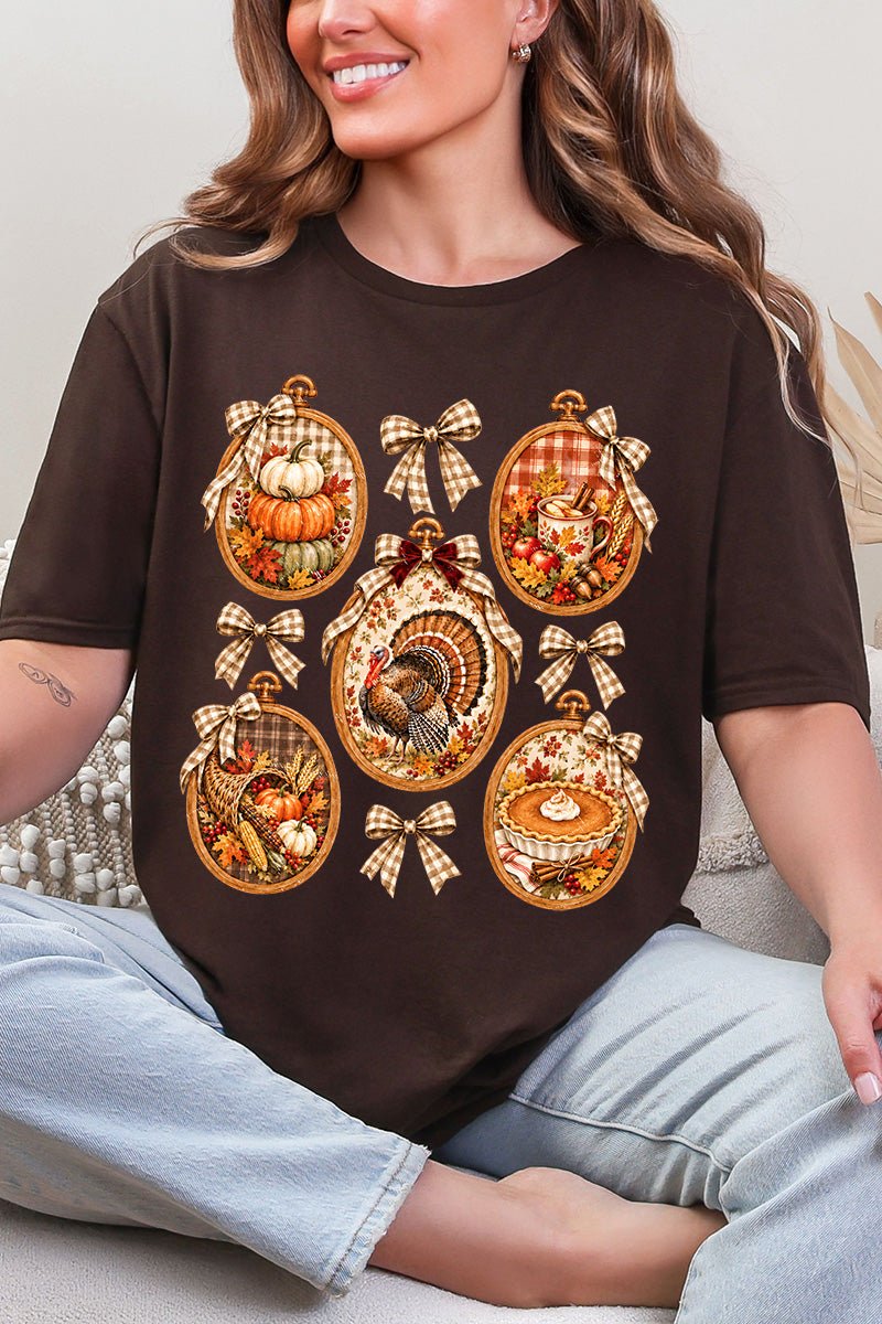 Thanksgiving Portraits Softstyle Adult T-Shirt product image 1