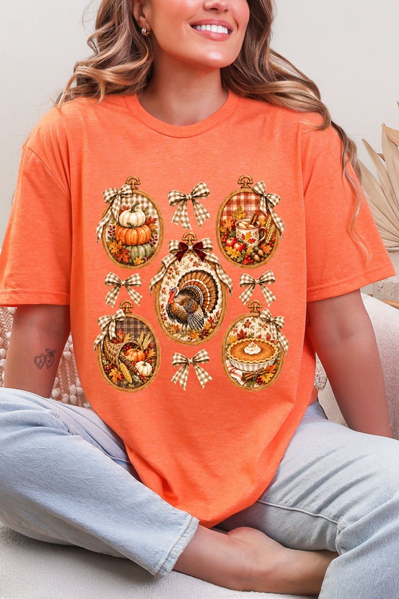 Thanksgiving Portraits Softstyle Adult T-Shirt product image 4