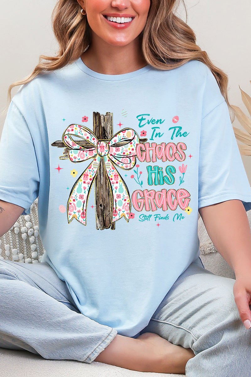 In The Chaos Coquette Cross Softstyle Adult T-Shirt product image 4