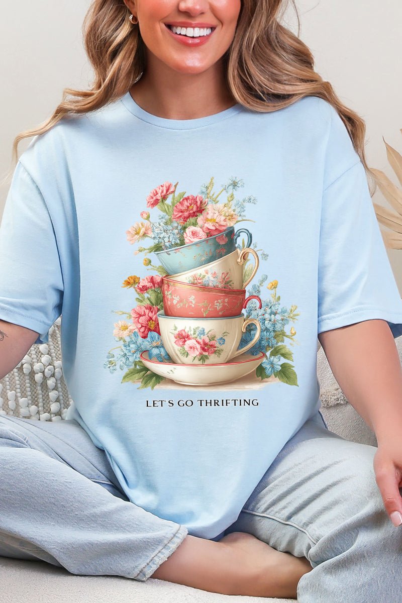 Let's Go Thrifting Softstyle Adult T-Shirt product image 5