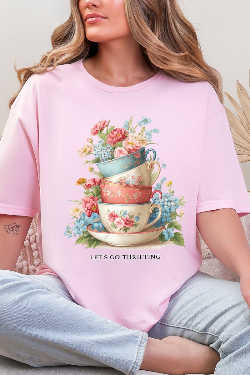 Let's Go Thrifting Softstyle Adult T-Shirt product image 6
