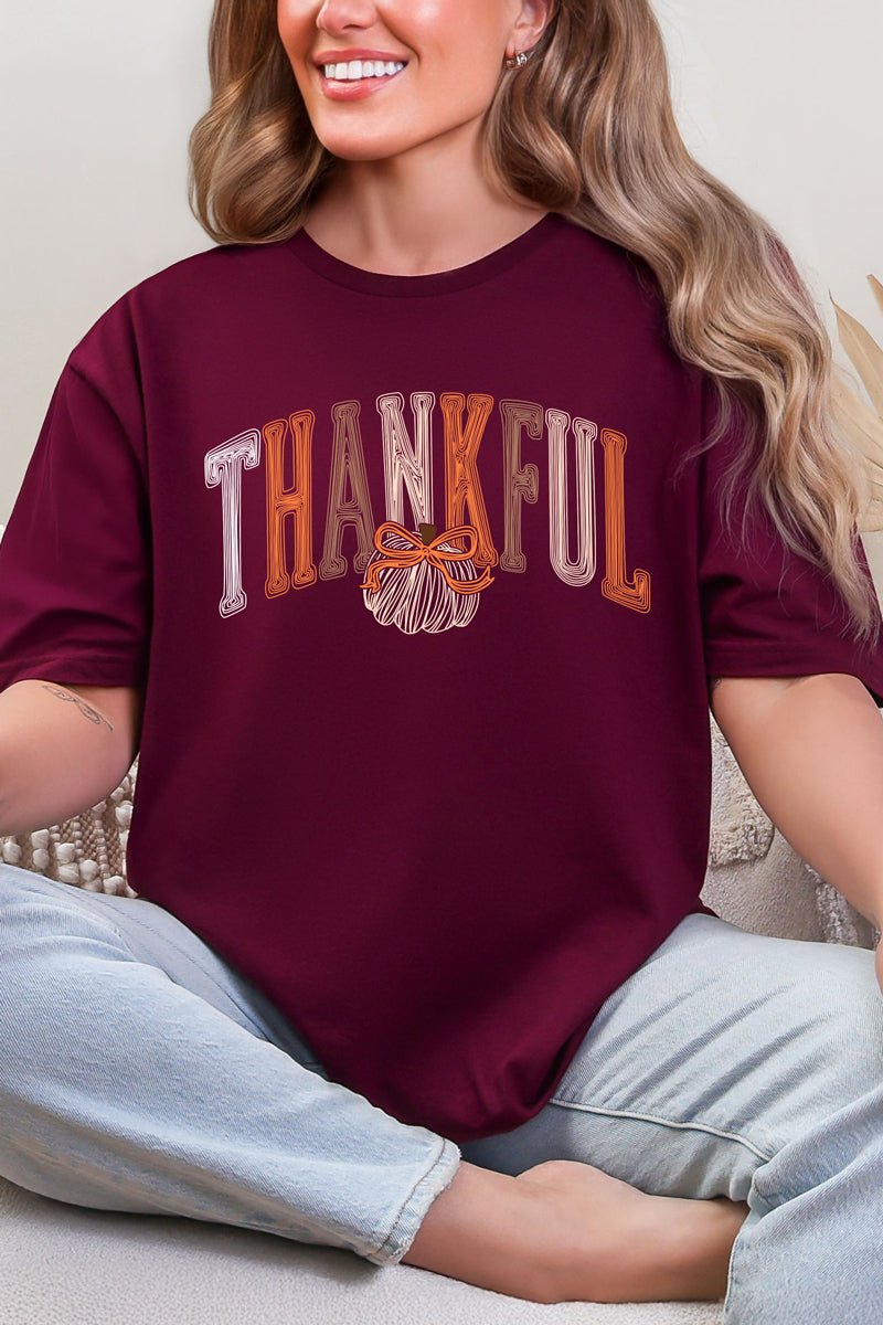 Thankful Sketch Softstyle Adult T-Shirt product image 5