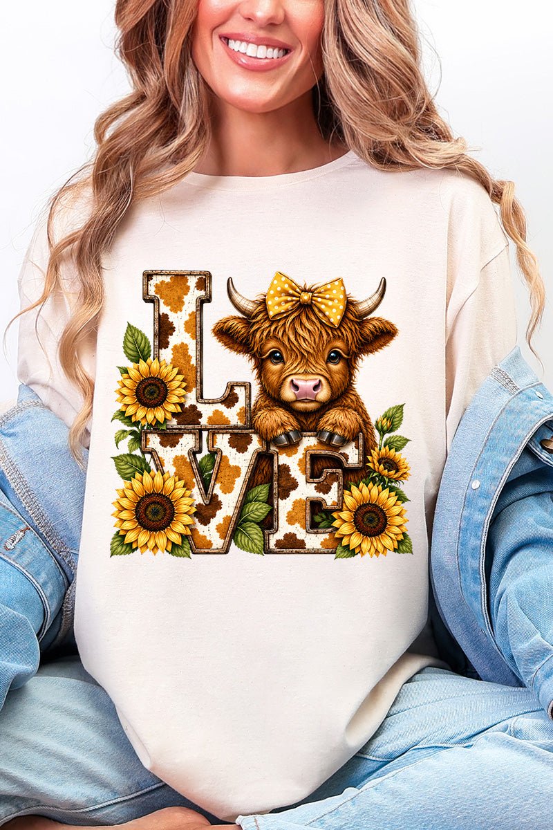 Little Highland Love Softstyle Adult T-Shirt product image 6