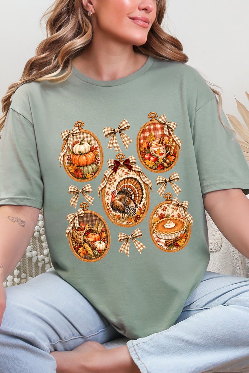 Thanksgiving Portraits Softstyle Adult T-Shirt product image 5