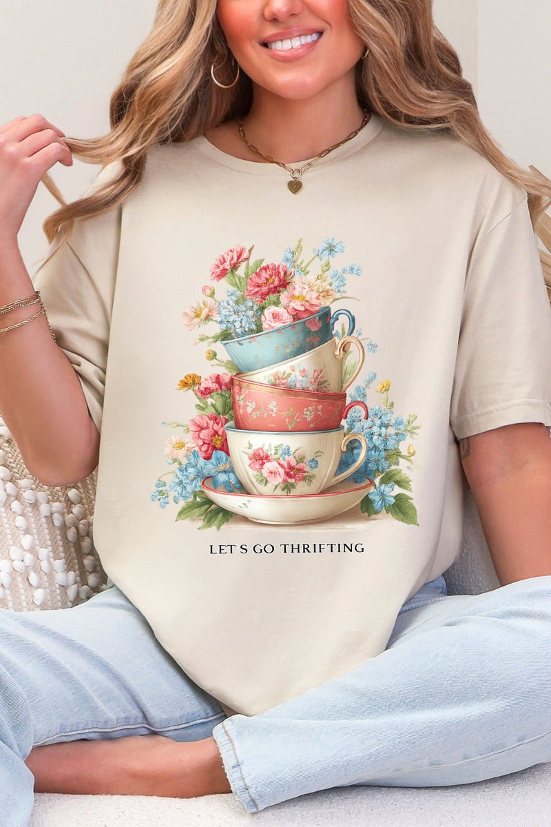 Let's Go Thrifting Softstyle Adult T-Shirt product image 7