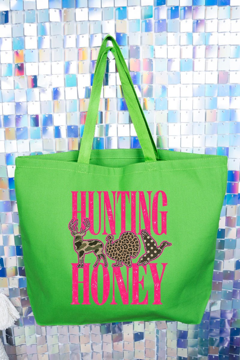 Hunting Honey Wild Mix Canvas Jumbo Tote