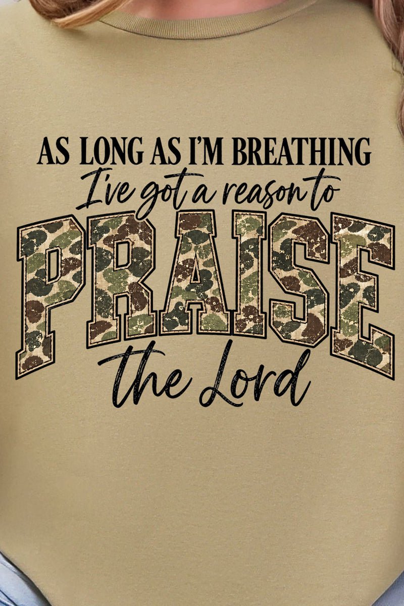 Camo Praise Short Sleeve Relaxed Fit T-Shirt product image 2