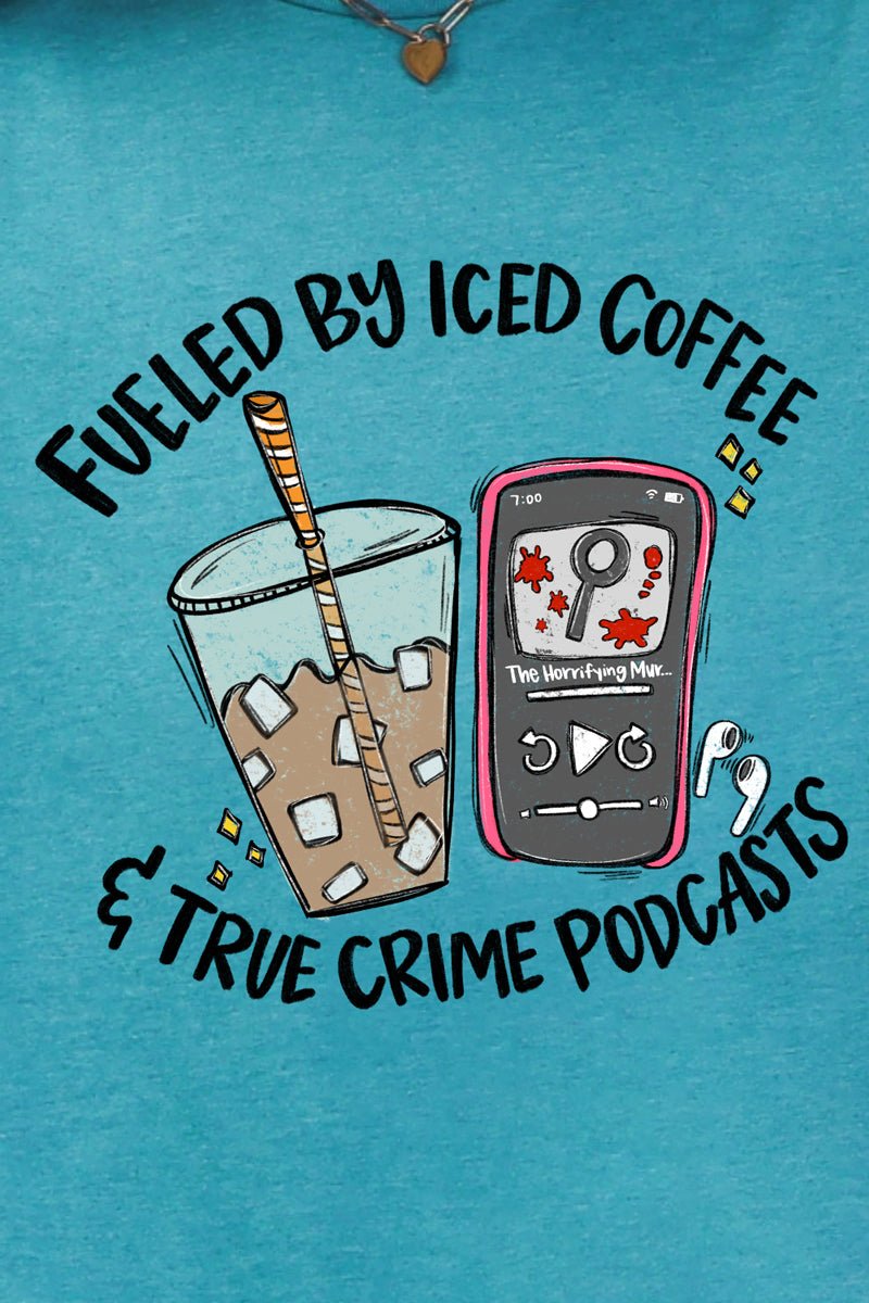 Iced Coffee & True Crime Softstyle Adult T-Shirt product image 2