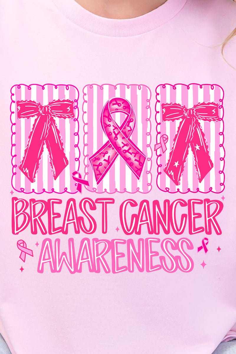 Pretty in Pink Awareness Short Sleeve Relaxed Fit T-Shirt product image 2